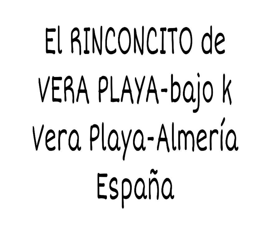 El Rinconcito De Vera Playa - Bajo K Ngoại thất bức ảnh